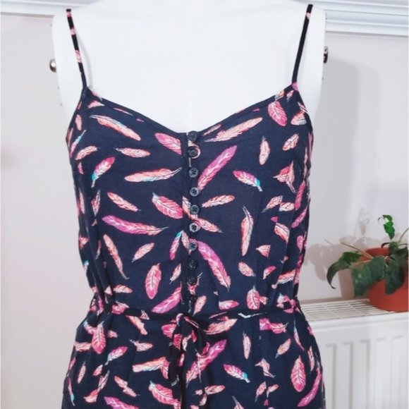 Aéropostale Tie waist Pleated Flare Skater Dress- XS - Picture 4 of 16